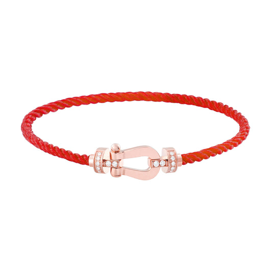 [Elite]FORCE 10 HALF DIAMOND PINK GOLD RED CORDERI LARGE AND MEDIUM MODEL