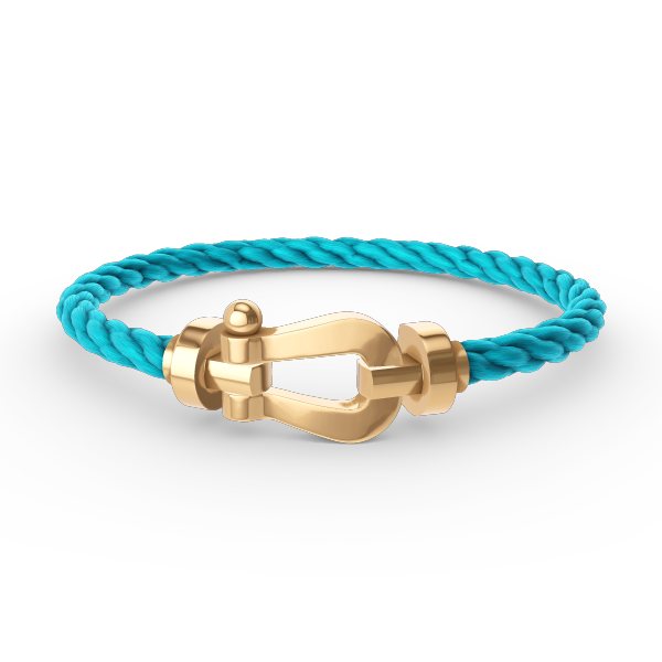 [Elite]FORCE LARGE HORSESHOE NO DIAMOND BRACELET GOLD