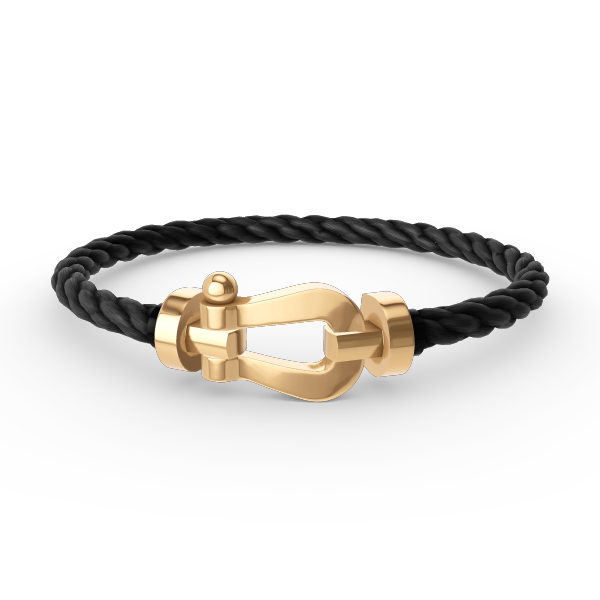 [Elite]FORCE LARGE HORSESHOE NO DIAMOND BRACELET GOLD