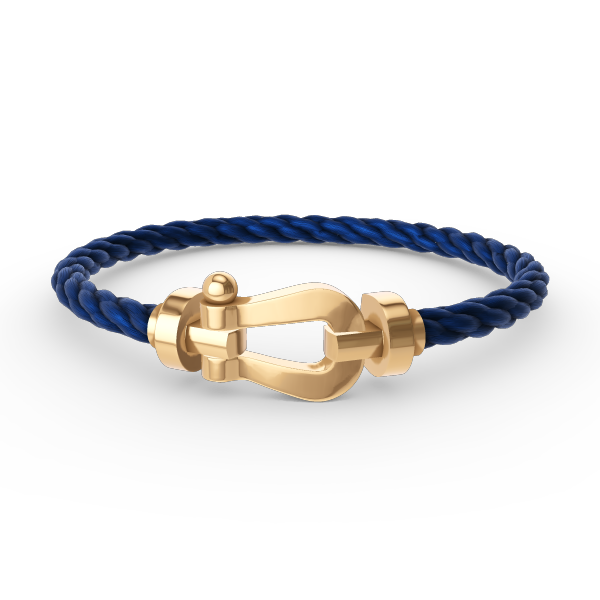 [Elite]FORCE LARGE HORSESHOE NO DIAMOND BRACELET GOLD
