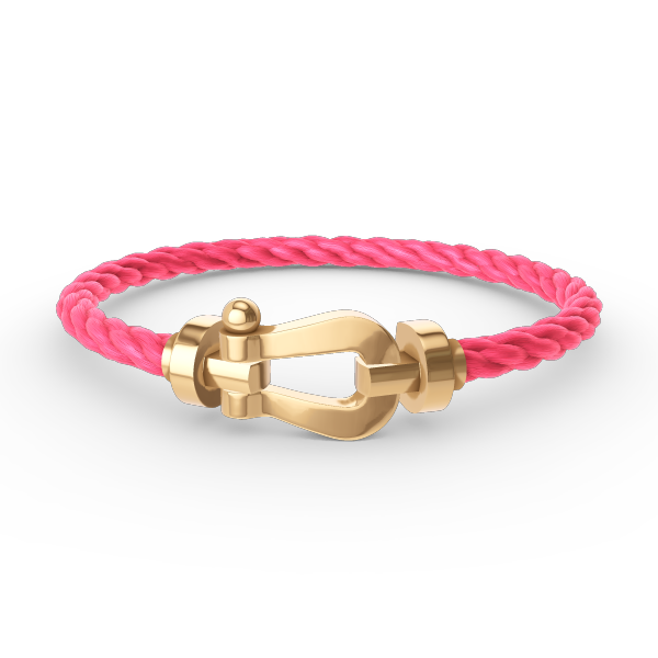 [Elite]FORCE LARGE HORSESHOE NO DIAMOND BRACELET GOLD