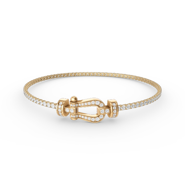 [Elite]FORCE  HORSESHOE  DIAMOND TENNIS BRACELET
