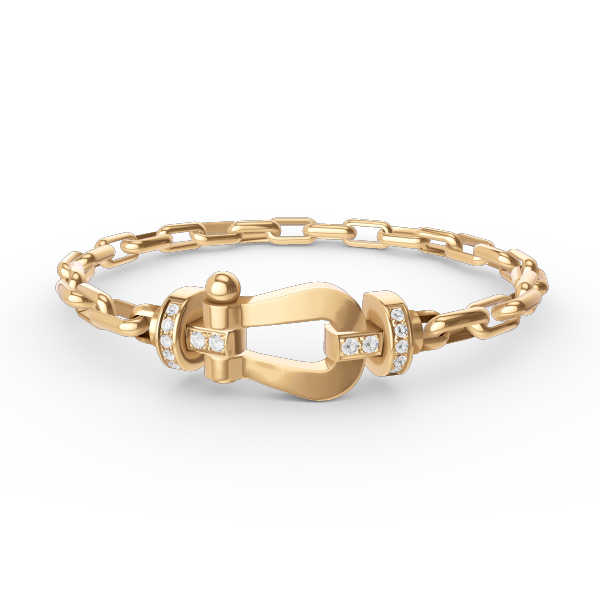 [Elite]FORCE LARGE HORSESHOE CLASP  METAL BRACELET
