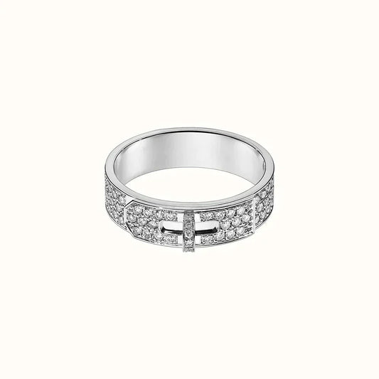 [Elite]KELLY SILVER DIAMOND RING
