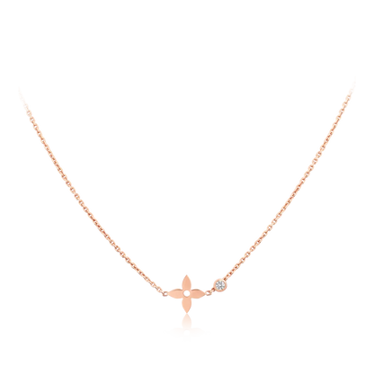 [Elite]BLOSSOM PENDANT PINK GOLD AND DIAMOND