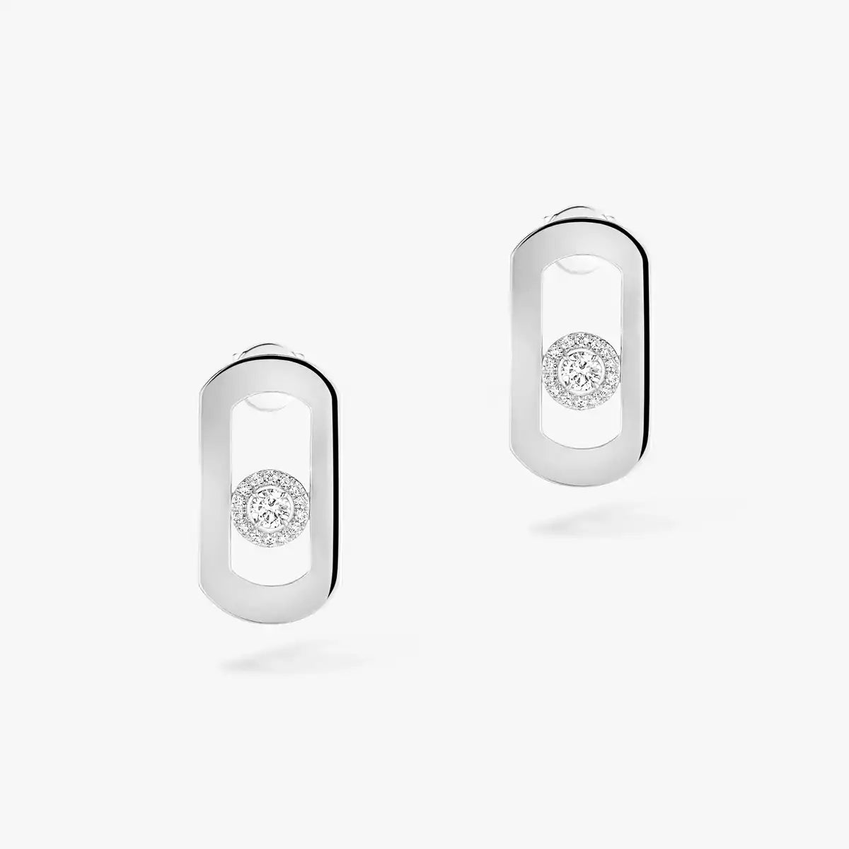 [Elite]So Move Diamond Earrings in Yellow Gold