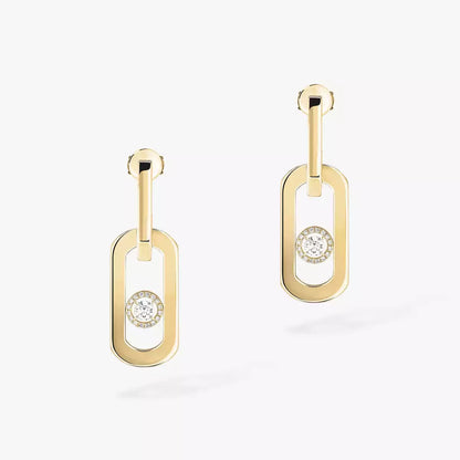 [Elite] So Move XL Diamond Hoop Earring