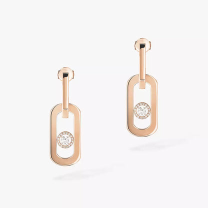 [Elite] So Move XL Diamond Hoop Earring