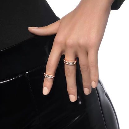 [Elite] Baby Move Gold Diamond Pave_ Ring