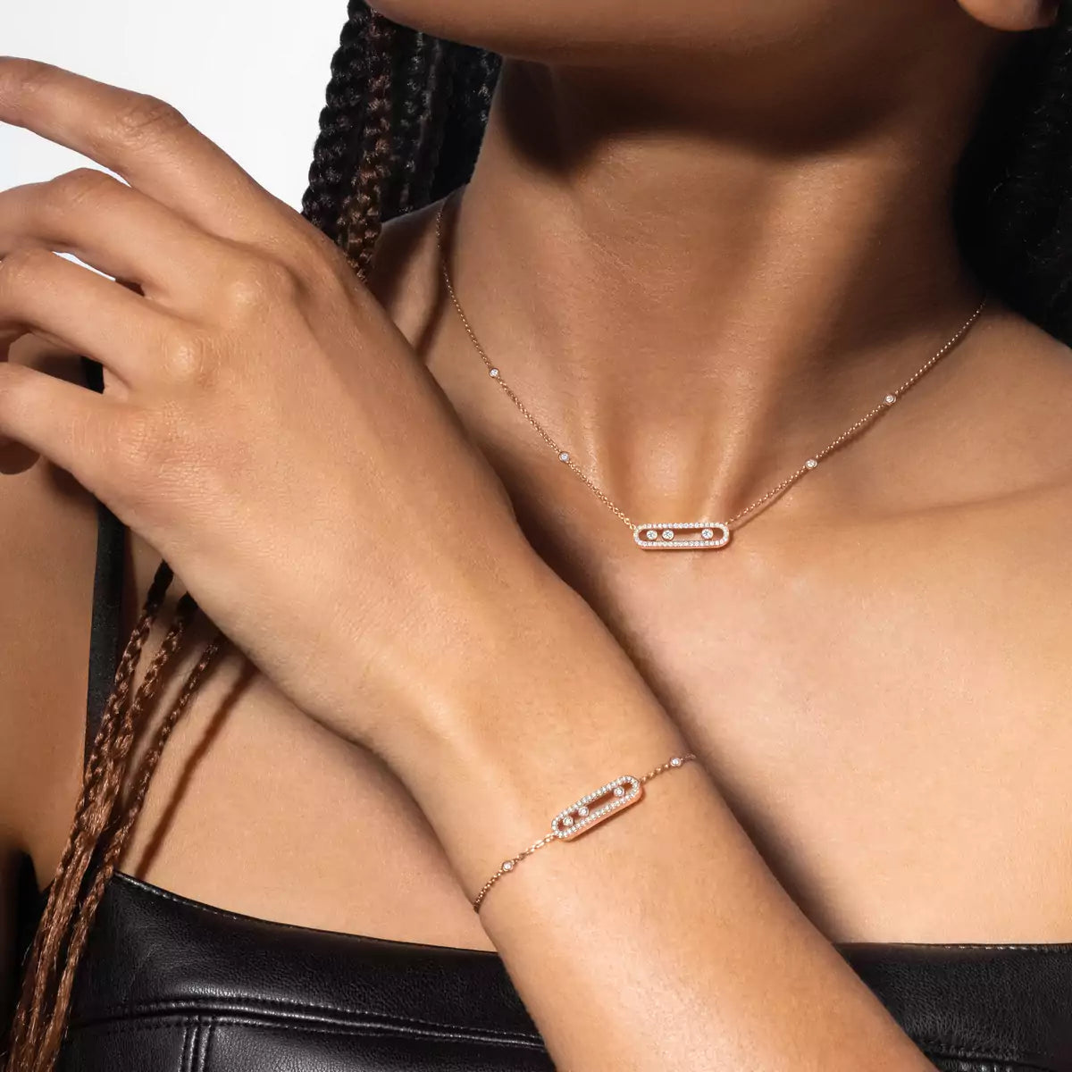 [Elite]Pavé Baby Move Diamond Bracelet