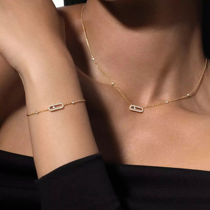 [Elite]Diamond Necklace Move Uno