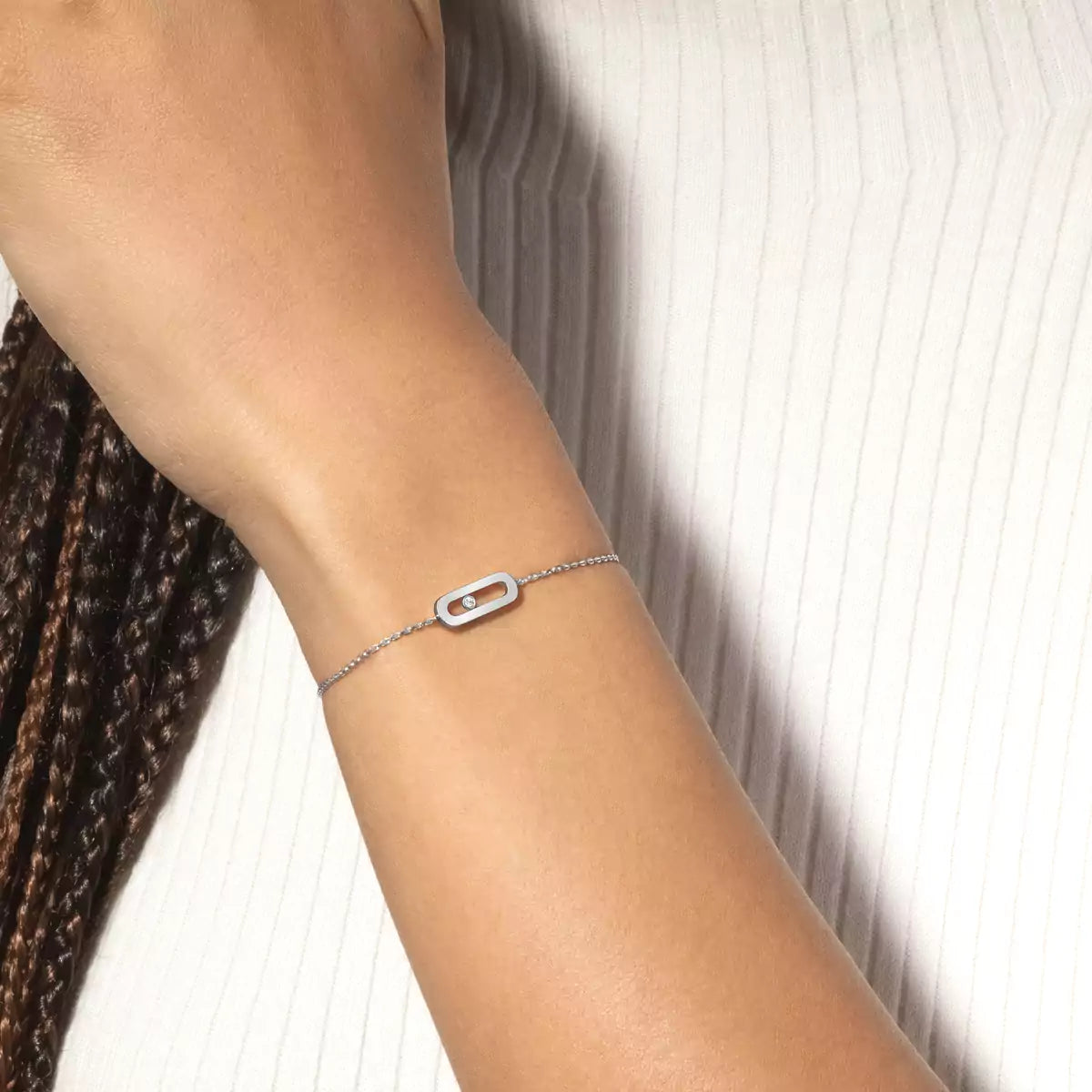 [Elite]Move Uno Diamond Bracelet