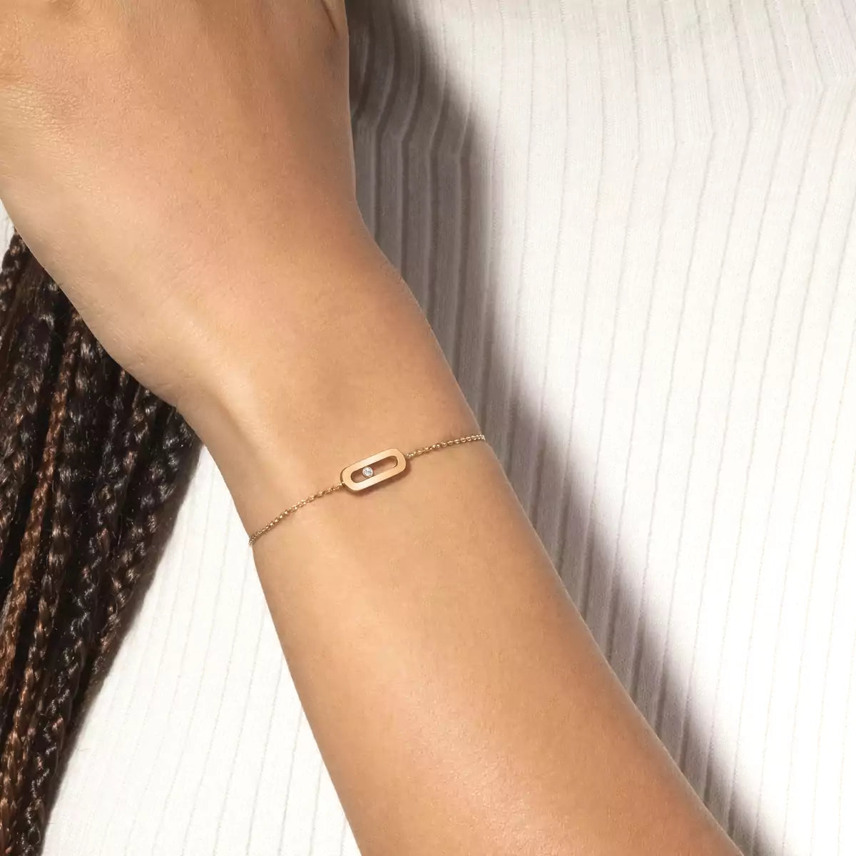 [Elite]Move Uno Diamond Bracelet