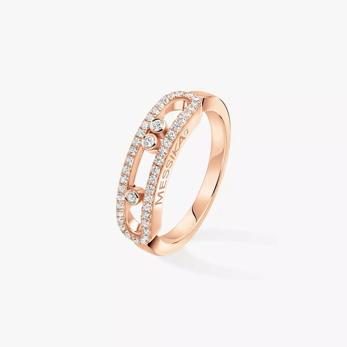 [Elite] Baby Move Gold Diamond Pave_ Ring