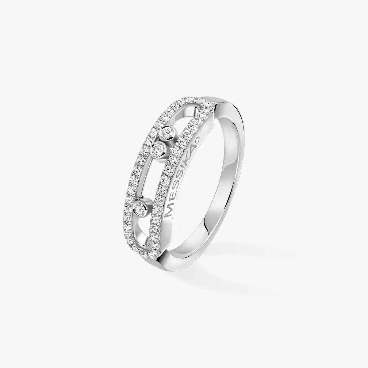 [Elite] Baby Move Gold Diamond Pave_ Ring