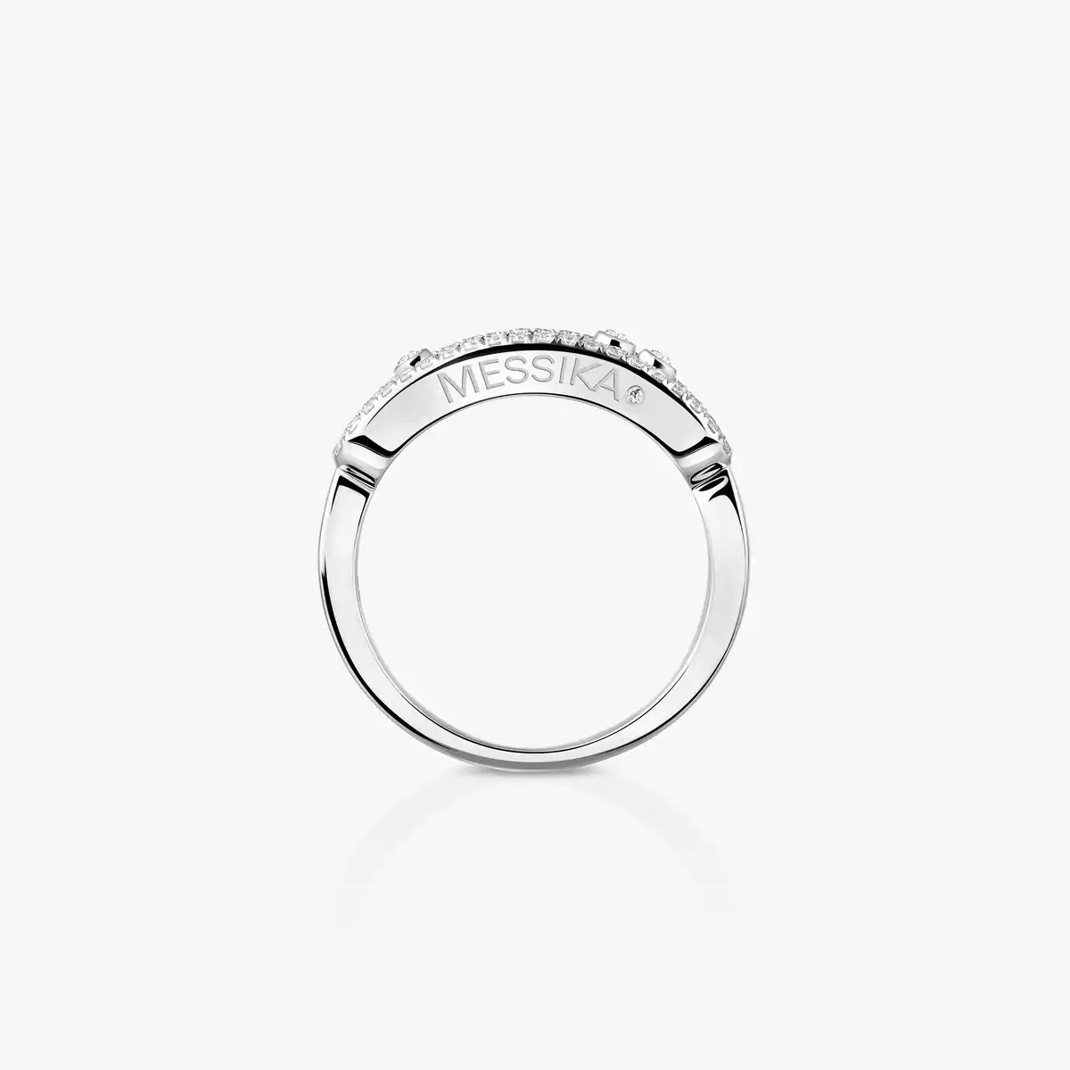 [Elite] Baby Move Gold Diamond Pave_ Ring