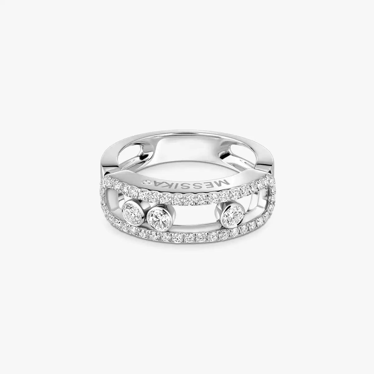 [Elite]Move Gold Diamond Pave_ Ring