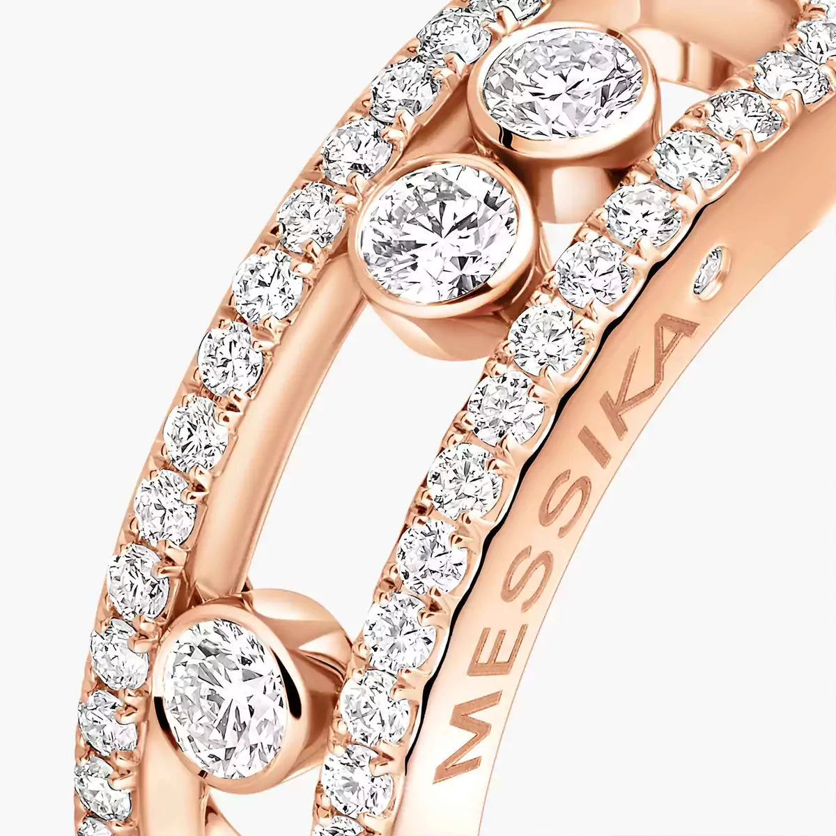 [Elite]Move Gold Diamond Pave_ Ring