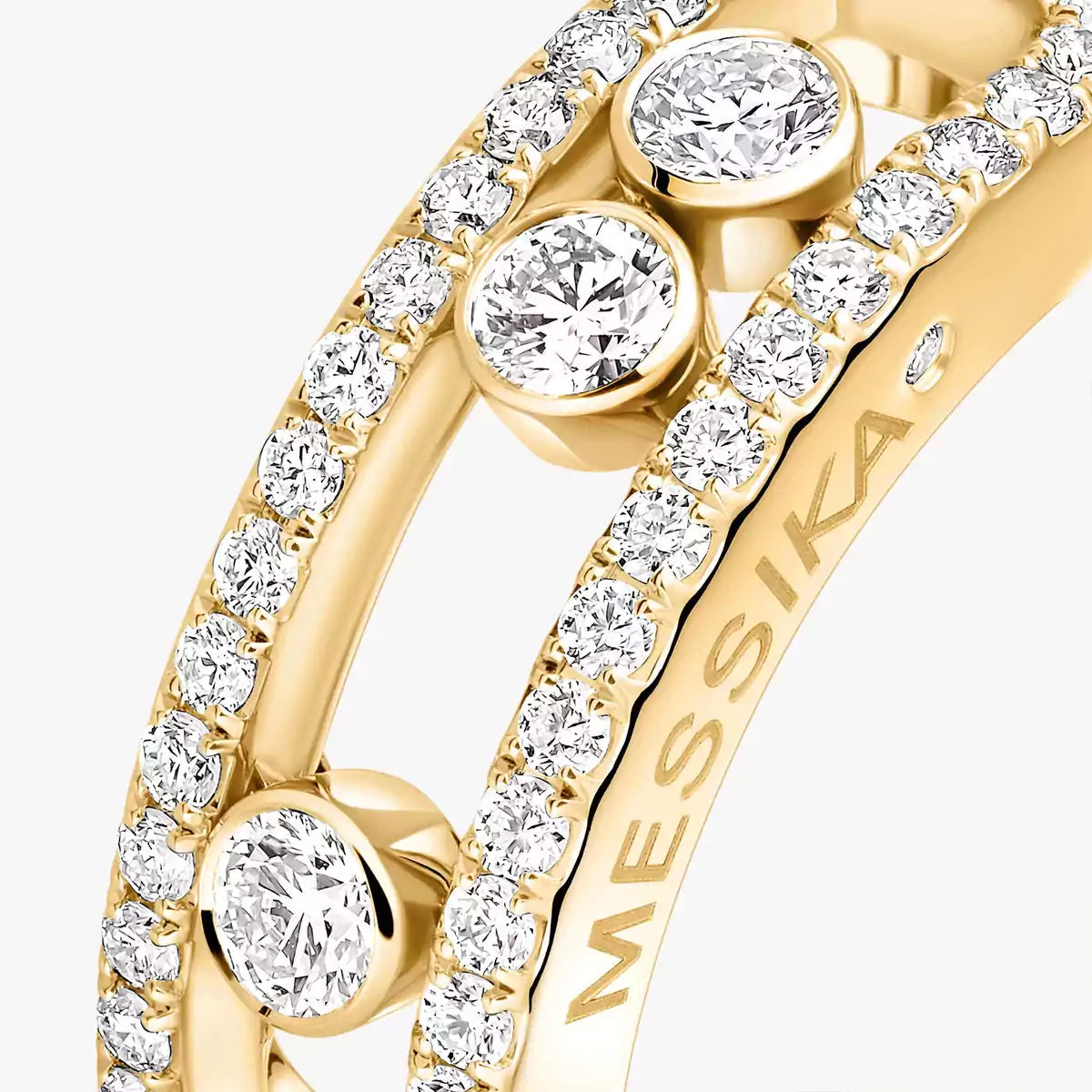 [Elite] Move Gold Diamond Pave_ Ring