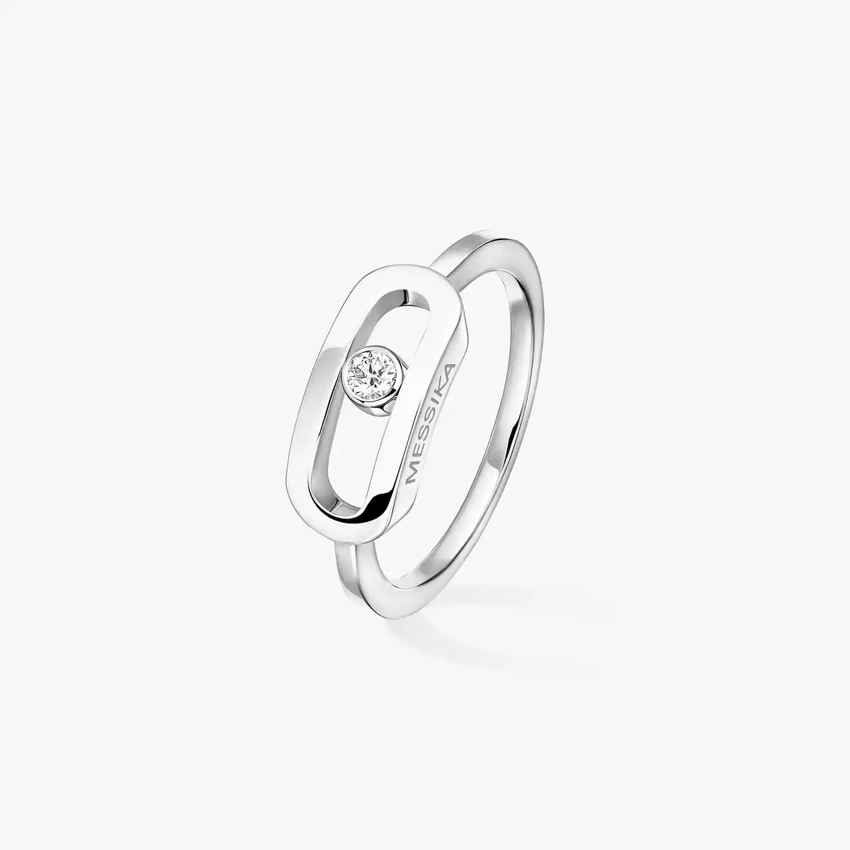 [Elite]Move Uno Diamond Ring in Gold
