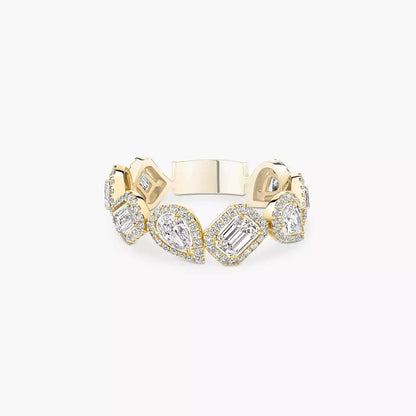 [Elite]Diamond Wedding Ring My Twin