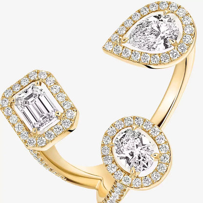 [[Elite] Diamond Ring 0,25ct My Twin Trilogy