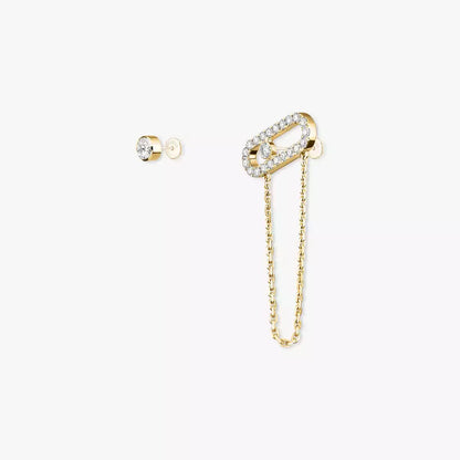 [Elite]Move Uno Diamond Earrings