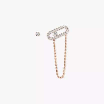 [Elite]Move Uno Diamond Earrings