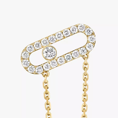 [Elite]Move Uno Diamond Earrings