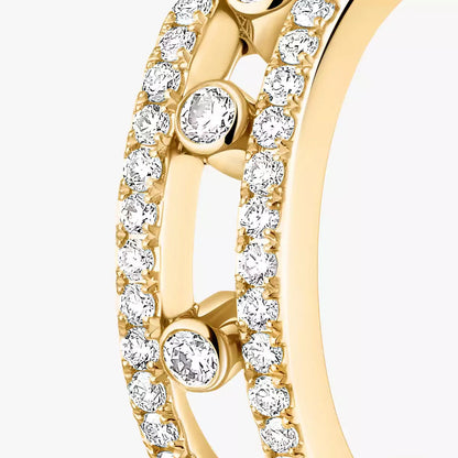 [Elite]Diamond Pave_ Hoop Earrings Move