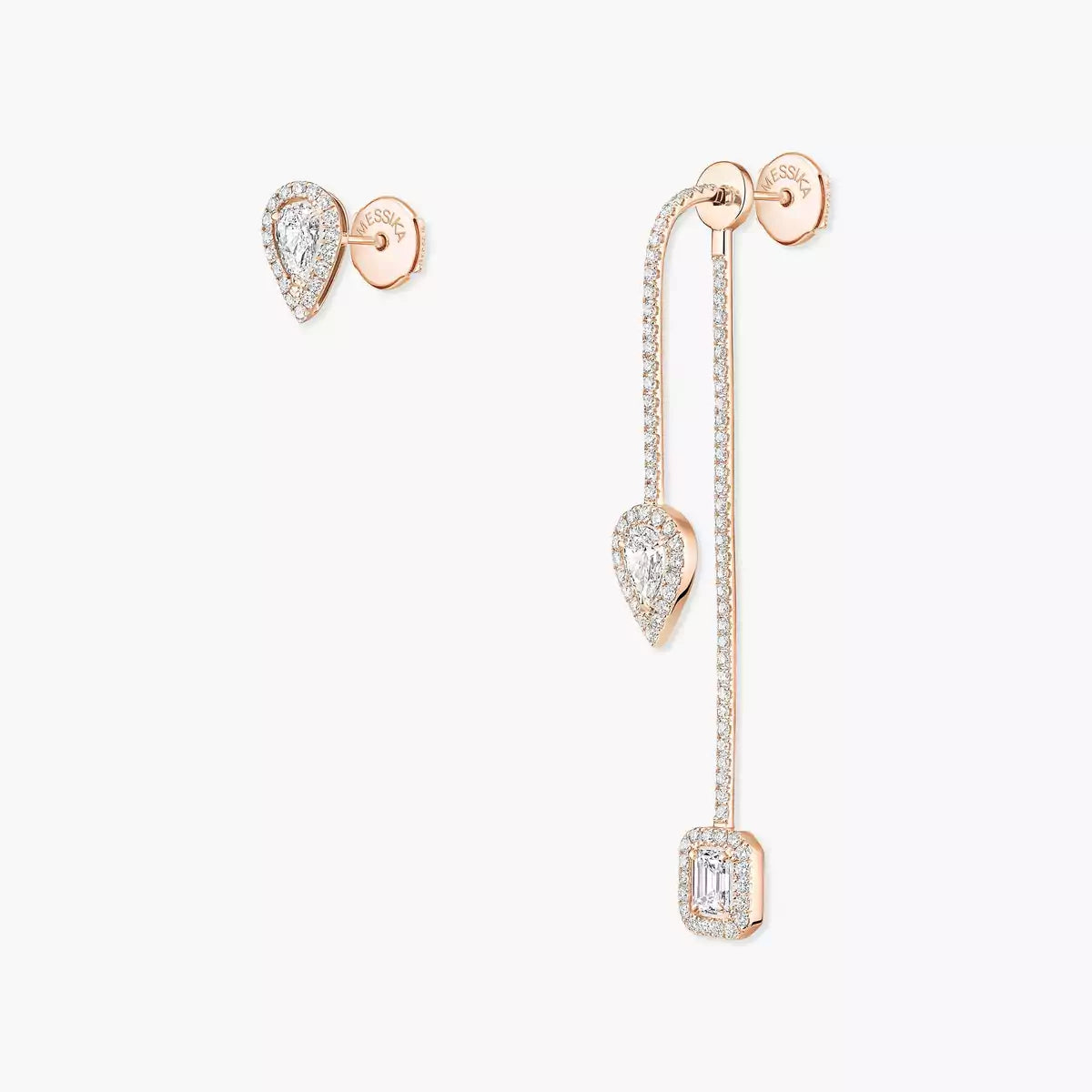 [Elite]Diamond Drop Earrings My Twin