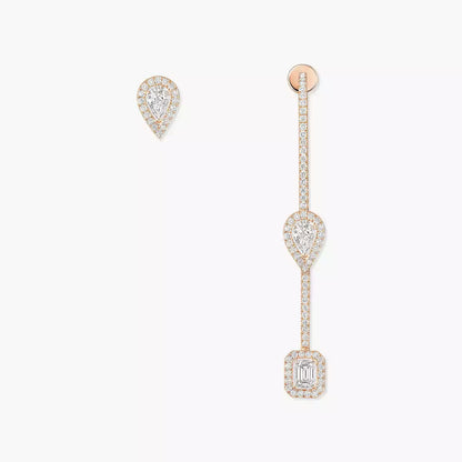 [Elite]Diamond Drop Earrings My Twin