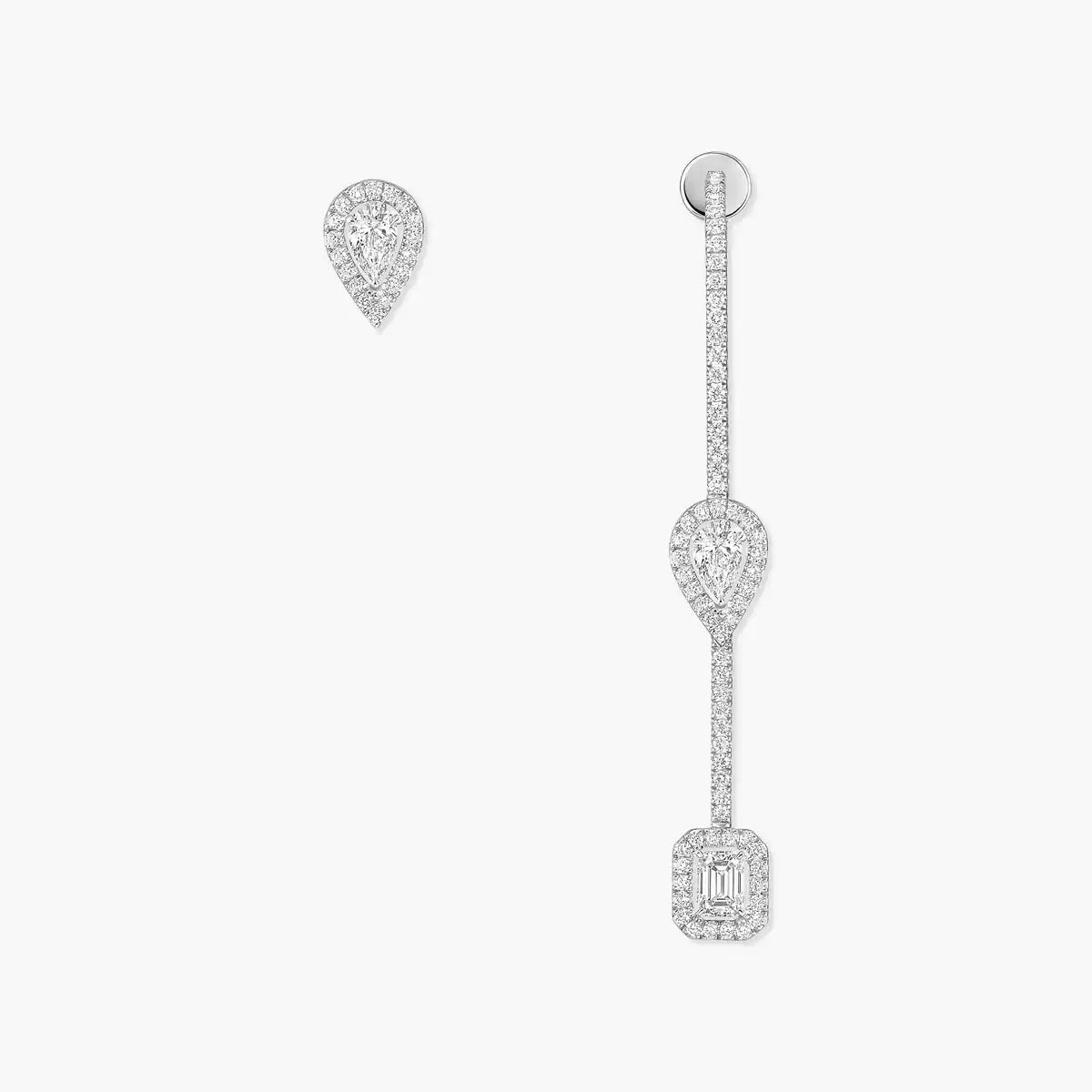 [Elite]Diamond Drop Earrings My Twin