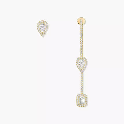 [Elite]Diamond Drop Earrings My Twin