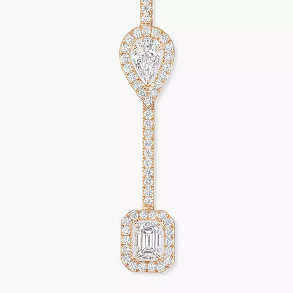 [Elite]Diamond Drop Earrings My Twin