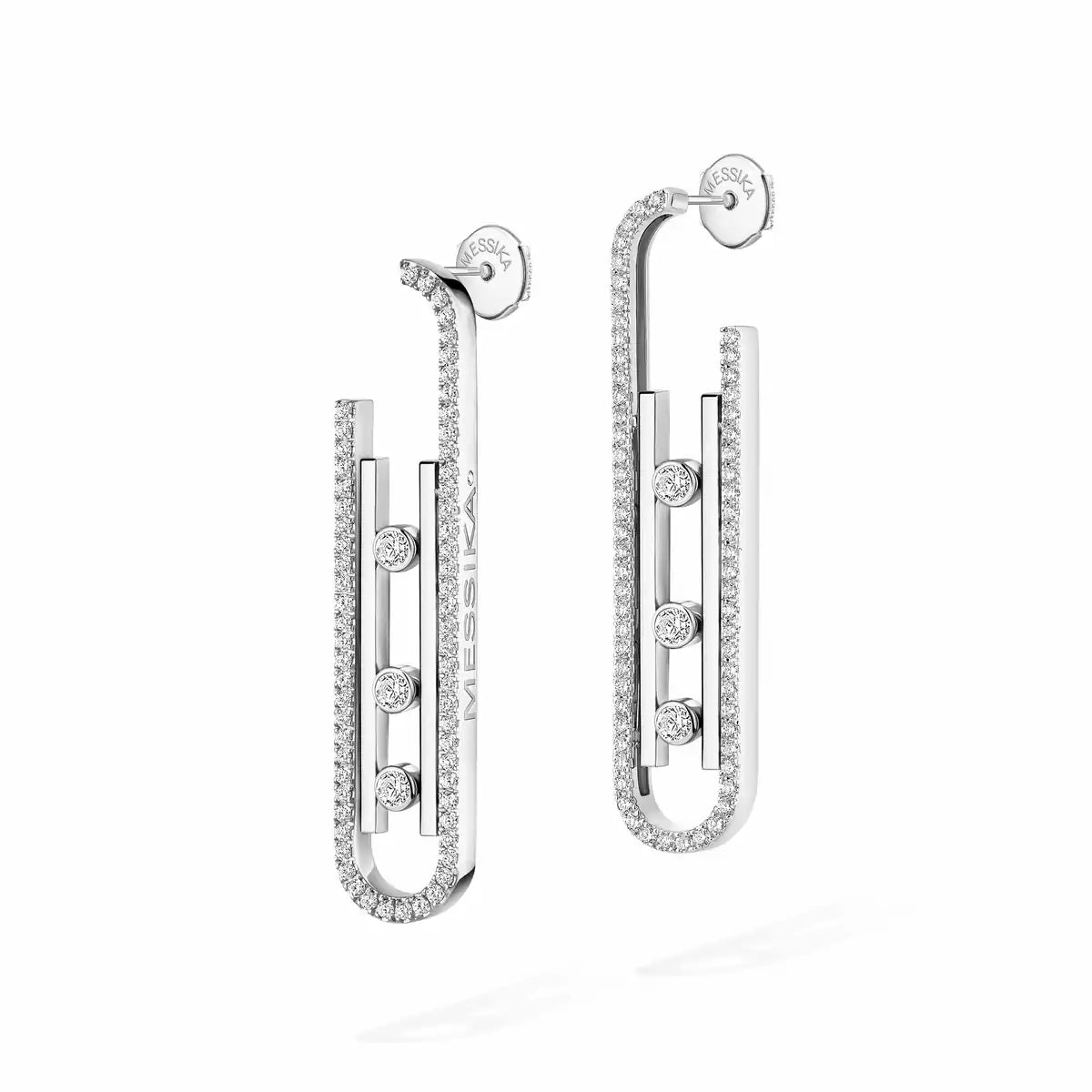 [Elite]Diamond Pendant Earrings Move 10Th