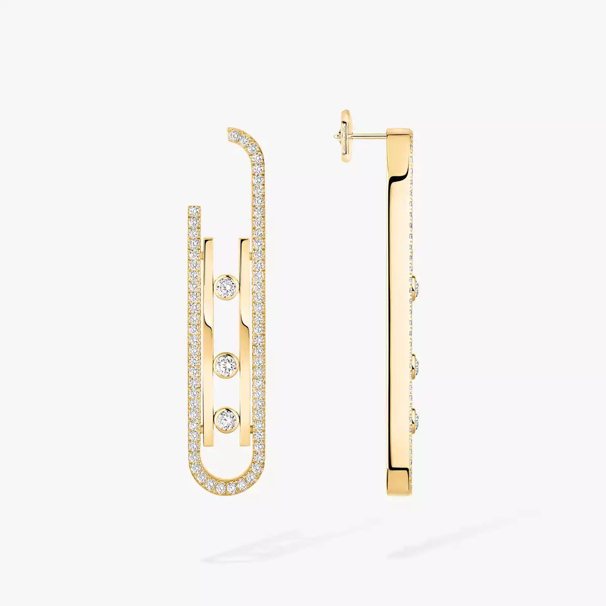 [Elite]Diamond Pendant Earrings Move 10Th