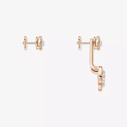 [Elite] My Twin Trio  Diamond Earrings