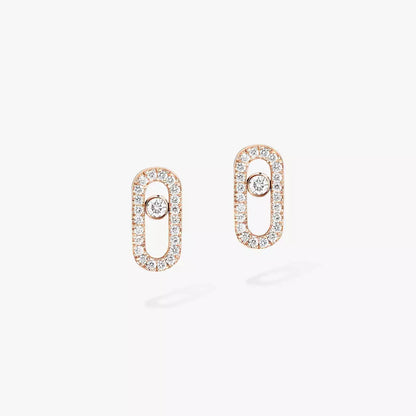 [Elite]Move Uno Diamond Earrings