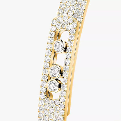 [Elite]Move Noa Full Pavé Diamond Bangle Bracelet