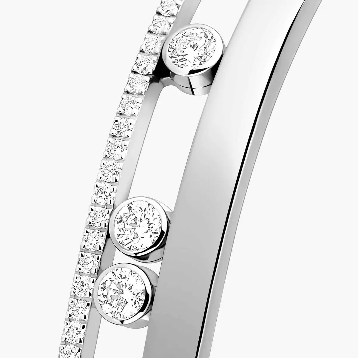 [Elite]Move Romane Diamond Bangle Bracelet