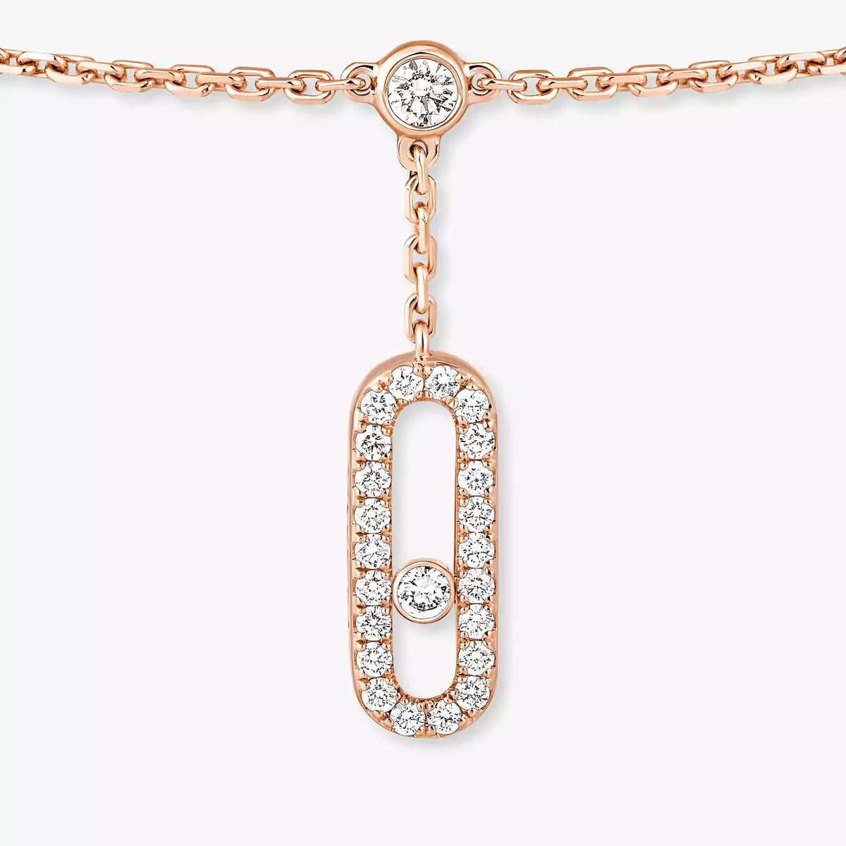 [Elite] Move Uno pavé ankle bracelet