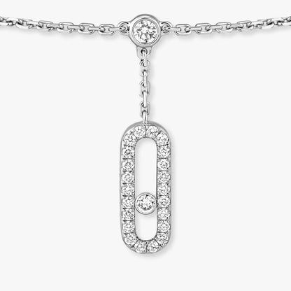 [Elite] Move Uno pavé ankle bracelet