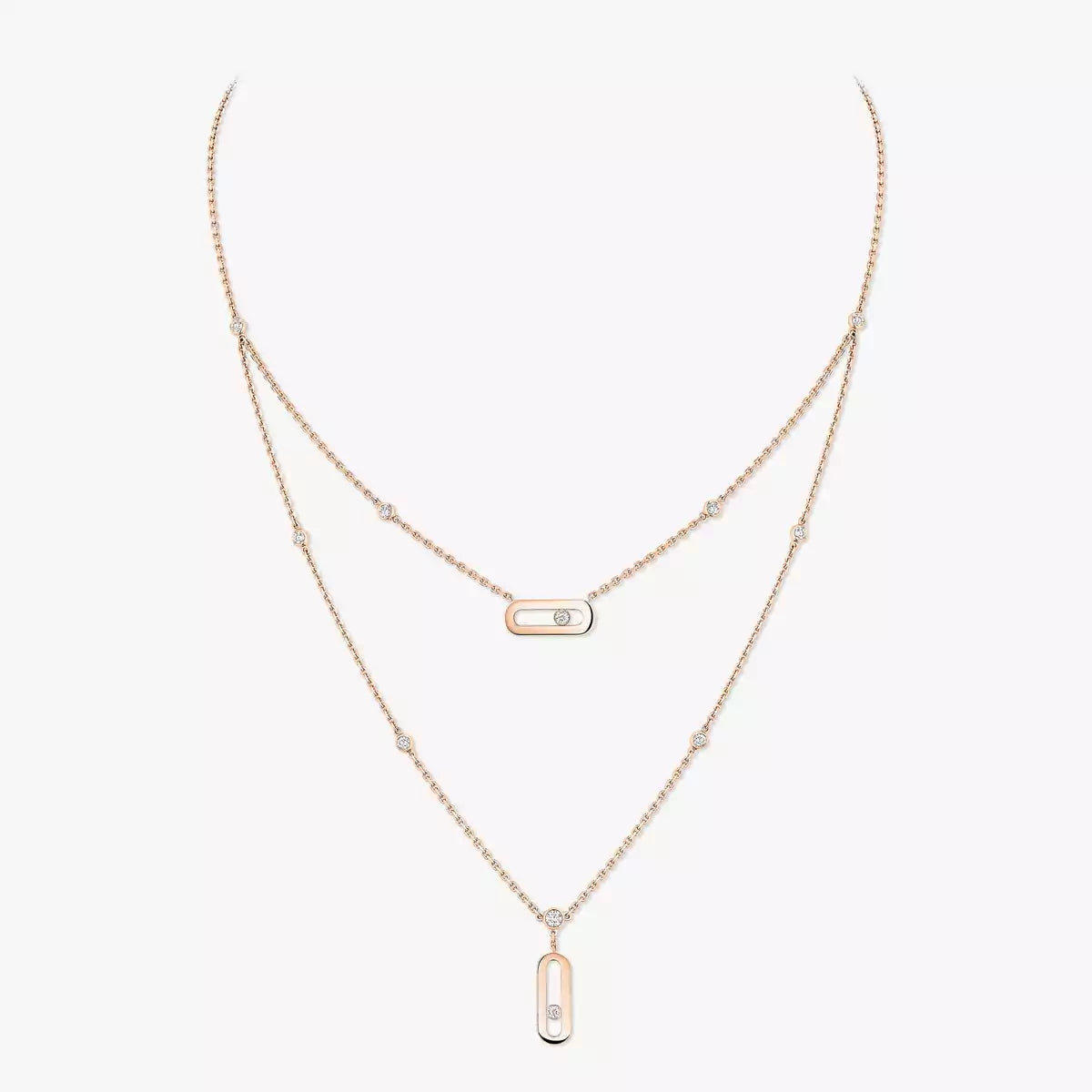 [Elite] Move Uno Diamond Necklace