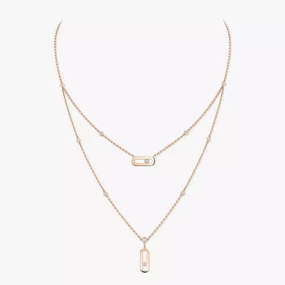 [Elite] Move Uno Diamond Necklace