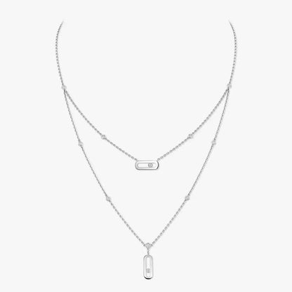 [Elite] Move Uno Diamond Necklace