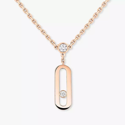 [Elite] Move Uno Diamond Necklace