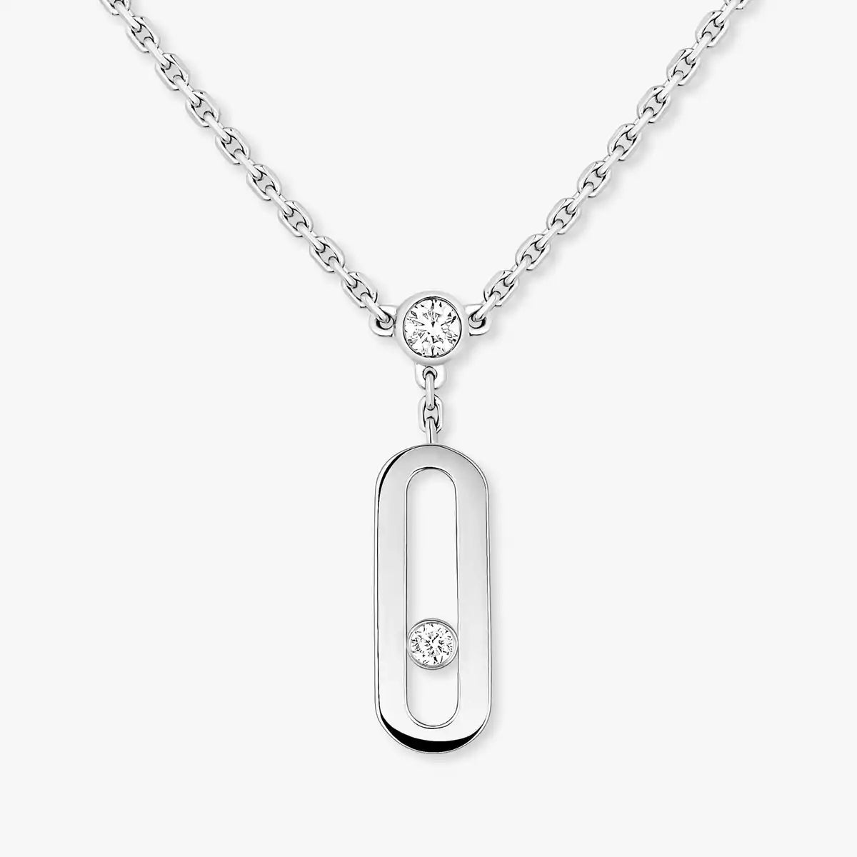 [Elite] Move Uno Diamond Necklace