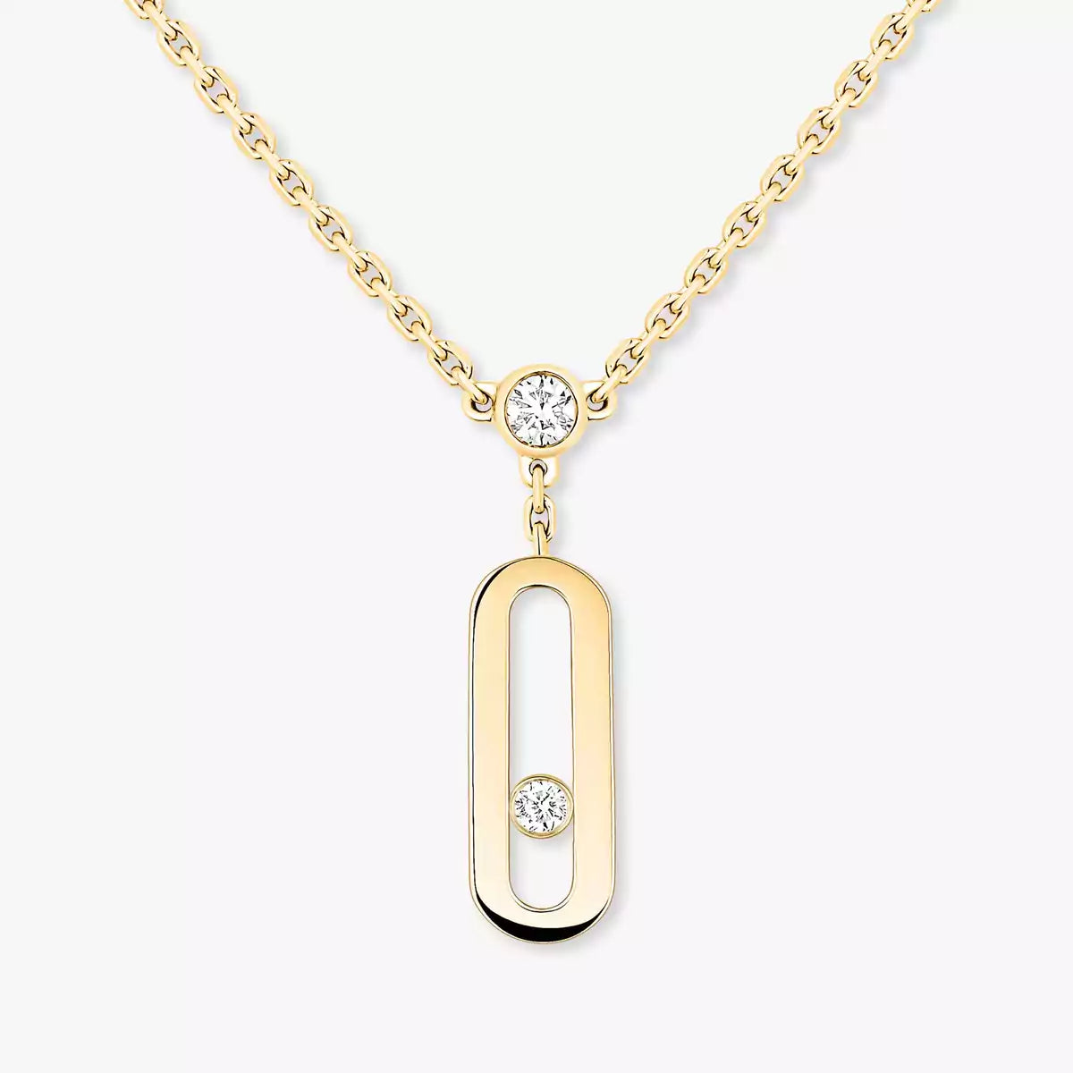 [Elite] Move Uno Diamond Necklace