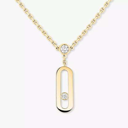 [Elite] Move Uno Diamond Necklace